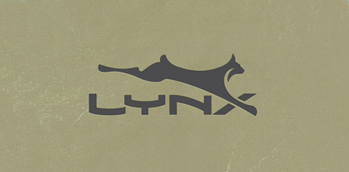 LYNX logo设计:现代简约品牌标识