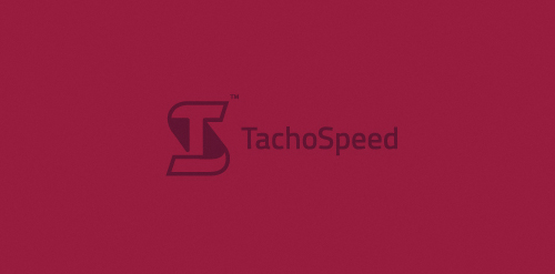 TachoSpeed logo设计:现代简洁的标志
