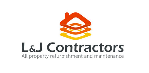 L&J Contractors logo设计