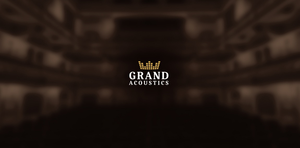 简约大气的Grand Acousticsics logo设计