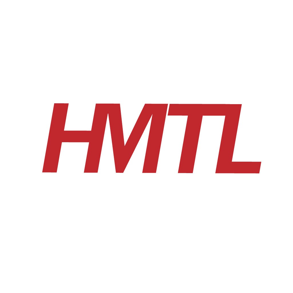 HMTL简约红色字母logo设计