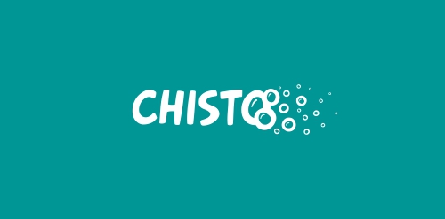 简洁清新风格的Chisto logo设计
