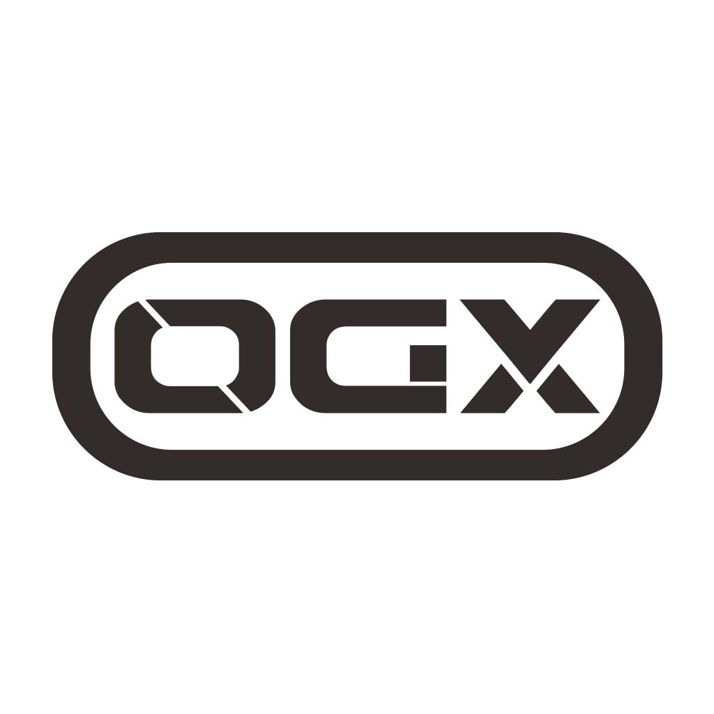 QGX logo设计:简洁现代品牌标识
