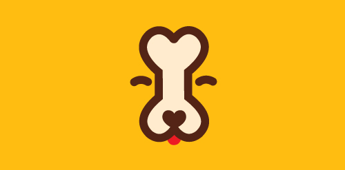 简约可爱宠物logo设计