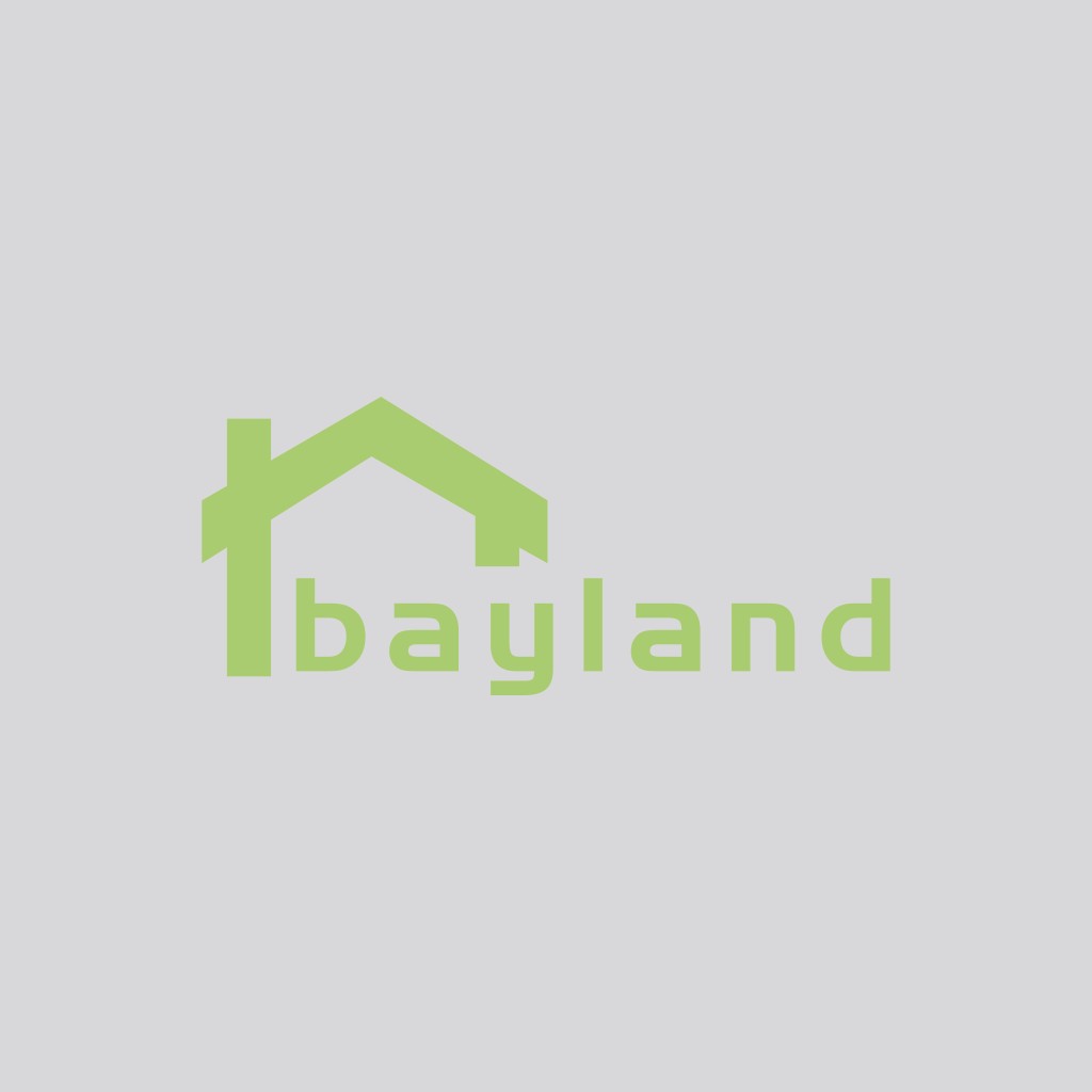 简约绿色屋顶logo设计