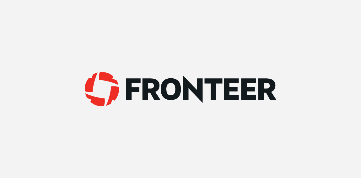 简约现代的FRONTEERER品牌logo设计