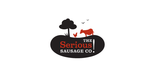 The Serious Sausage Co. Logo Design