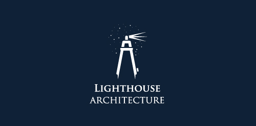 灯塔建筑logo设计