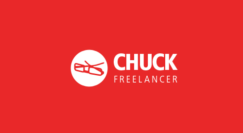 简洁明了的Chuck Freelancer Logo设计