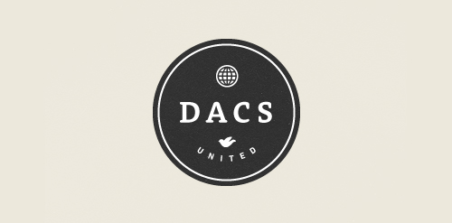 DACs United Logo设计:简约全球统一品牌标识