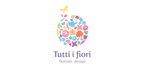 Tutti i Fiori Logo Design