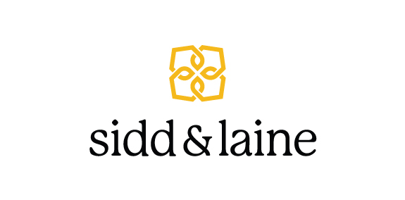简约几何logo设计：sidd&laine