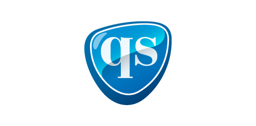 QS盾牌logo设计