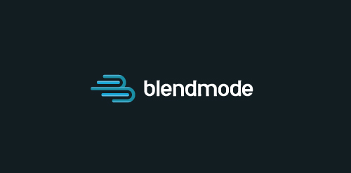 简约线条logo设计:BlendMode