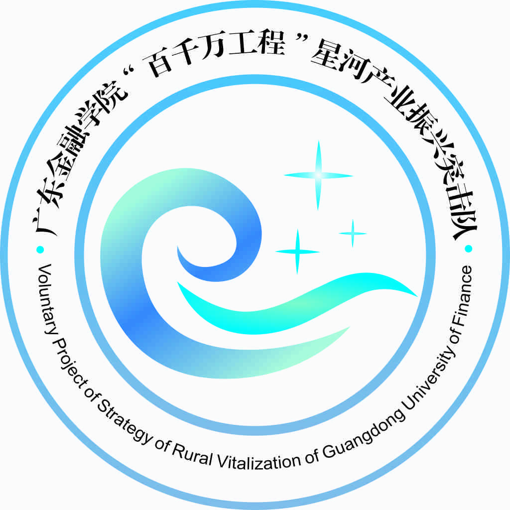 广东金融学院百千万工程星河产业振兴队logo设计