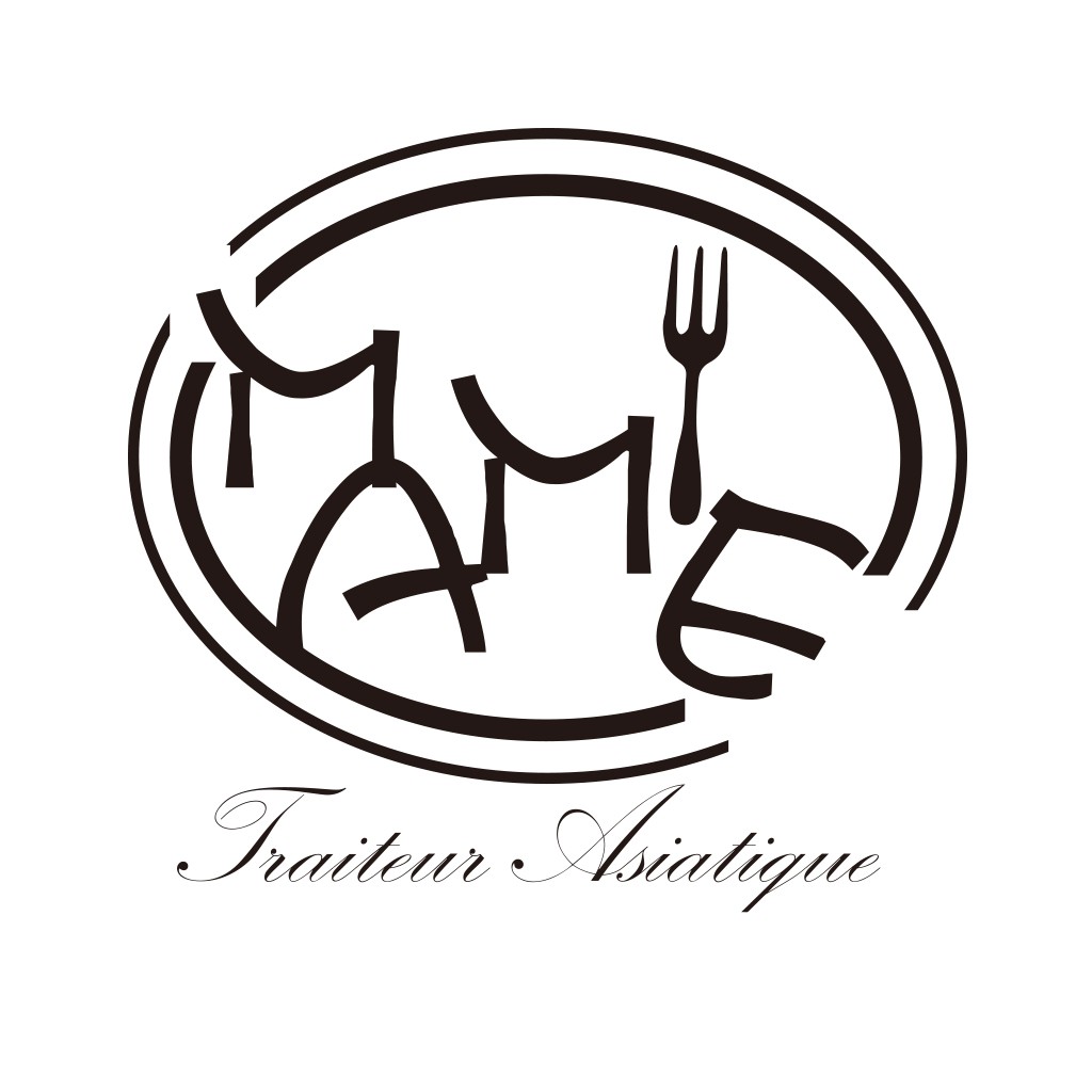 简约美食logo设计