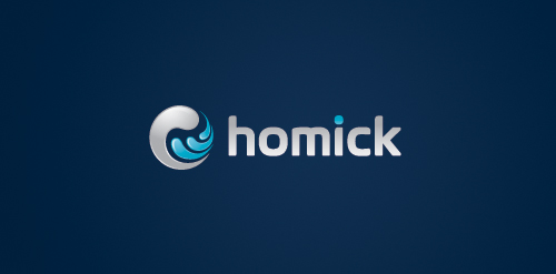 homick logo设计：简洁现代的科技品牌标识