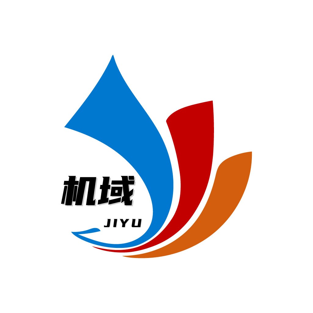 现代简洁的Jiyu机械标志设计