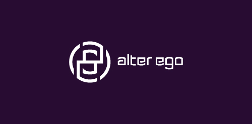 简约现代风格的alter ego logo设计