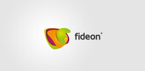 Fideon Logo设计：色彩融合与现代感