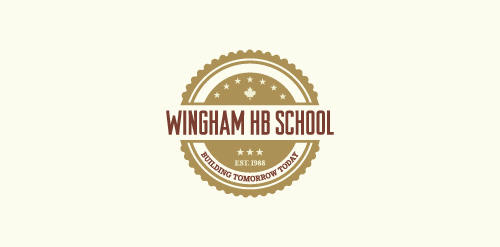 Wingham HB School Logo设计