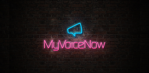 MyVoiceNow logo设计