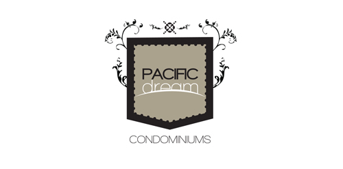 Pacific Dream Condominiums Logo Design