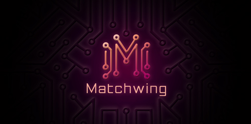 Matchwing logo设计:科技感电路板背景