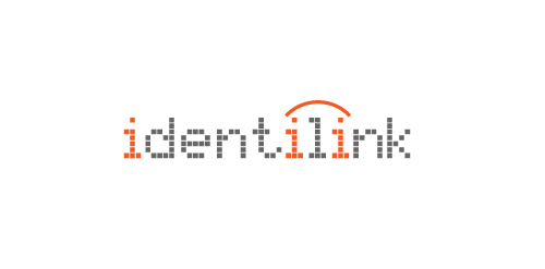 简洁现代的标识设计:identilink