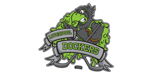 利物浦码头者冰球队logo设计