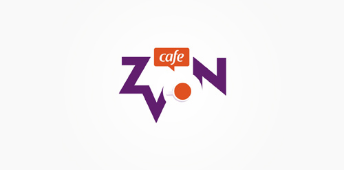 ZON Cafe Logo设计