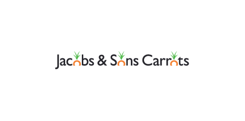 Jacobs & Sons Carrots logo设计