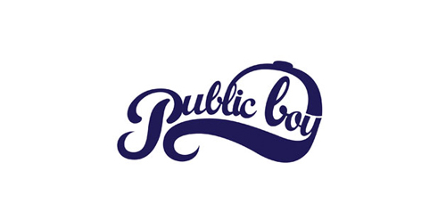 Public Boy Logo Design