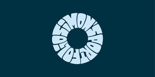 简约圆环文字logo设计