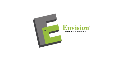 Envision Customworks logo设计
