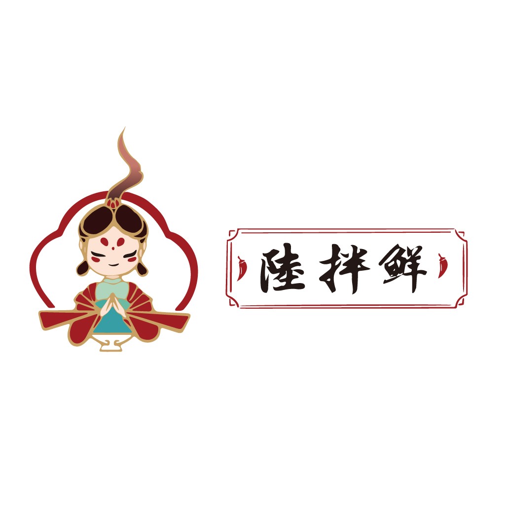 中国风禅意瑜伽logo设计