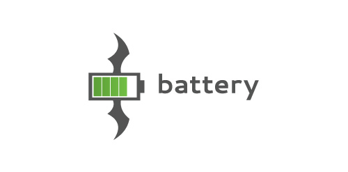 电池图标logo设计:简洁高效