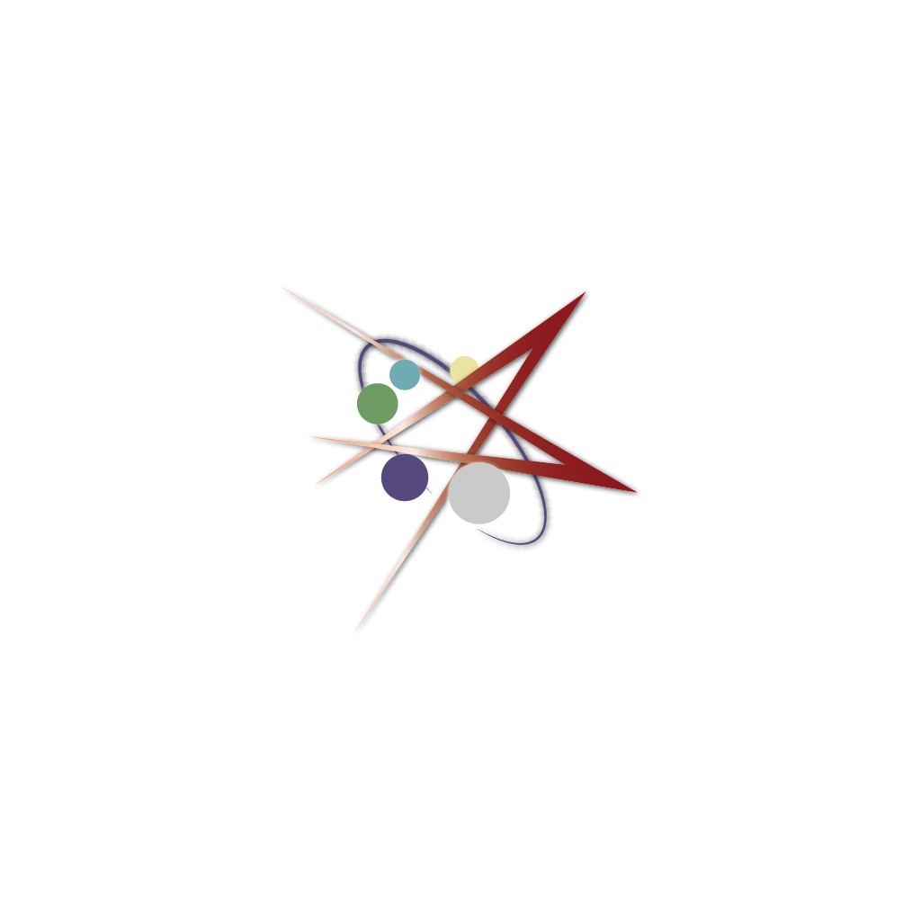 抽象几何元素logo设计