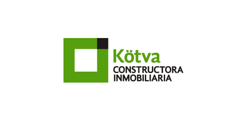 Kötva logo设计:现代建筑公司标识