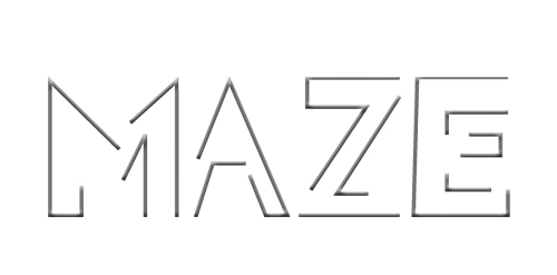 简约线条Maze Logo设计