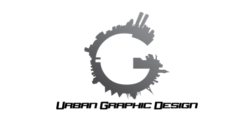 城市风格G字母logo设计