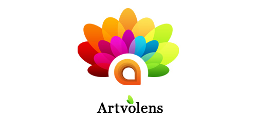 Artvolens Logo设计:创意色彩的视觉盛宴