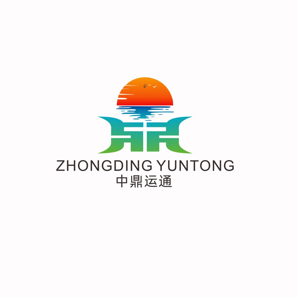 夕阳海浪logo设计