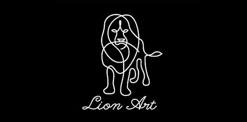 狮子艺术logo设计