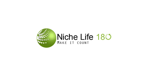 绿色地球标识设计:Niche Life 180°