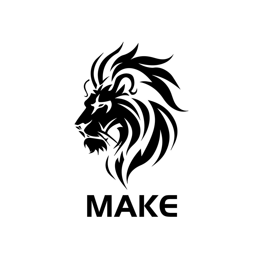 雄狮头像Logo设计