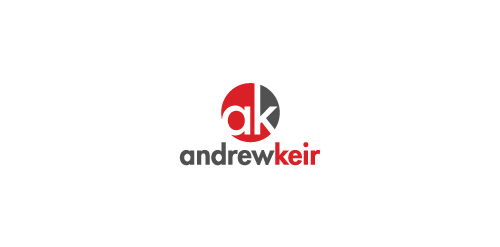 简约现代风格的Andrew Keir logo设计