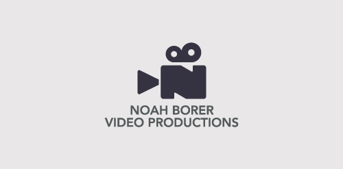 简洁现代的摄像机logo设计