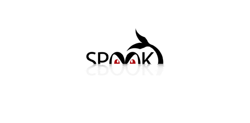 Spook Logo设计:简洁神秘的标志