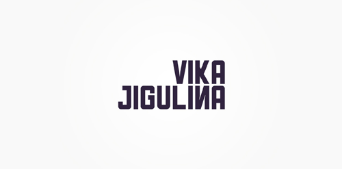 简约风格Vika Jigulina logo设计